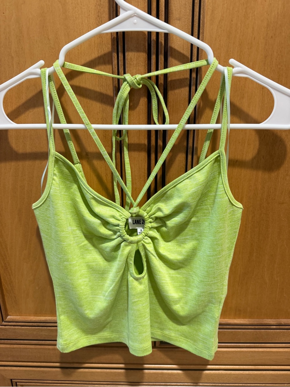 Lane 22 Lime Ring-Back Strappy Camisole